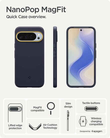 Spigen Nano Pop Google Pixel 10 Pro XL hoesje groen