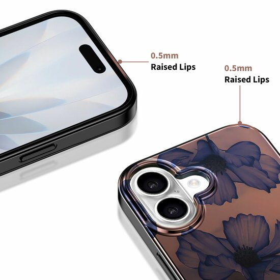 TechProtection MagSafe iPhone 17 hoesje velvet night