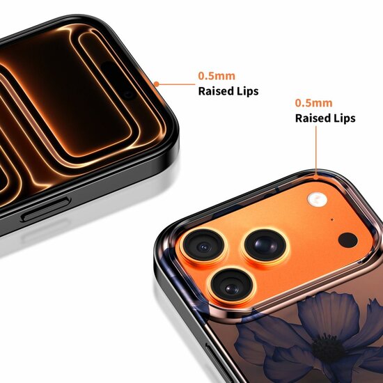 TechProtection MagSafe iPhone 17 Pro hoesje velvet night