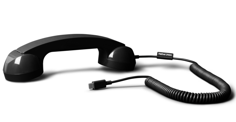 Native Union POP Phone met USB-C zwart