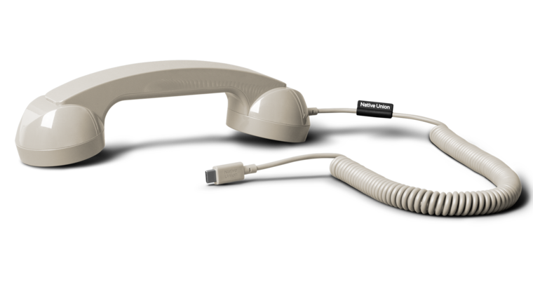 Native Union POP Phone met USB-C beige