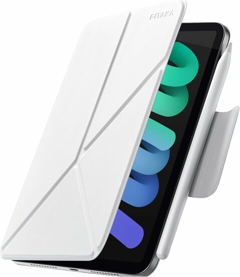Pitaka MagEZ Folio iPad mini hoesje wit
