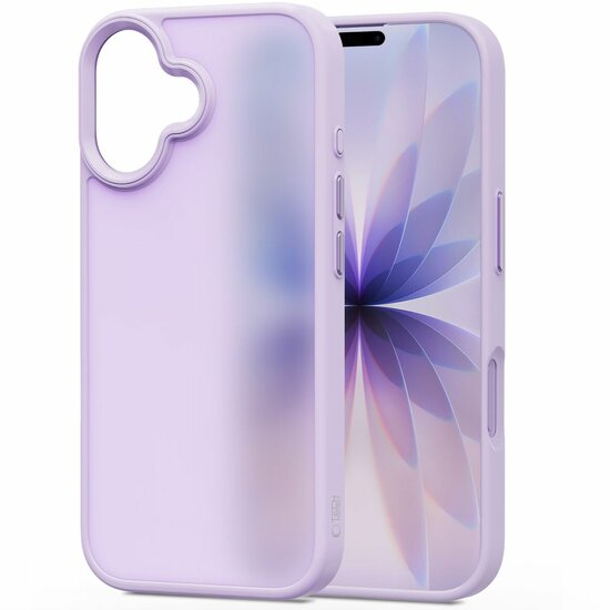 TechProtection mat iPhone 17 hoesje lavender