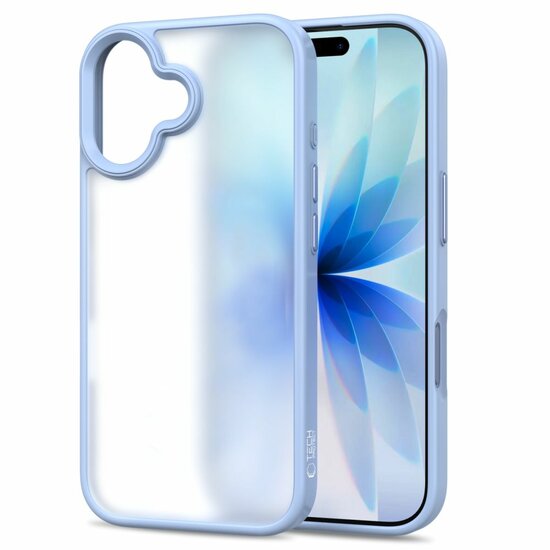 TechProtection mat iPhone 17 hoesje blauw