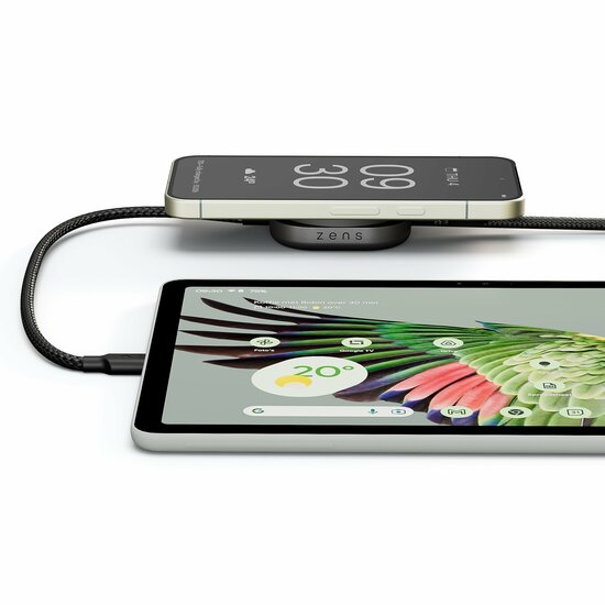ZENS Charging Cable Pro 2 USB-C kabel met MagSafe oplader zwart