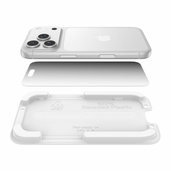 Belkin InvisiGlass Privacy iPhone 17 Pro glazen screenprotector