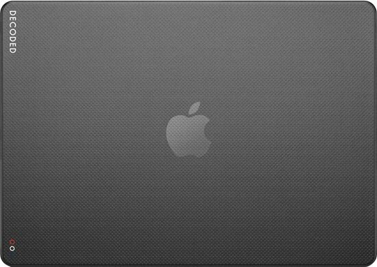 Decoded Recycled Frame MacBook Air 13 inch M4 / M3 / M2 hardshell zwart