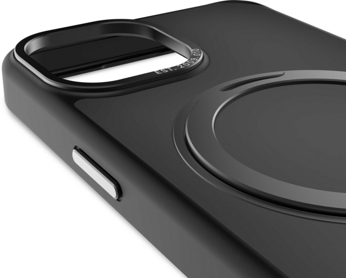 Decoded Loop Stand MagSafe iPhone 15 hoesje zwart