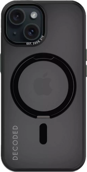 Decoded Loop Stand MagSafe iPhone 15 hoesje zwart