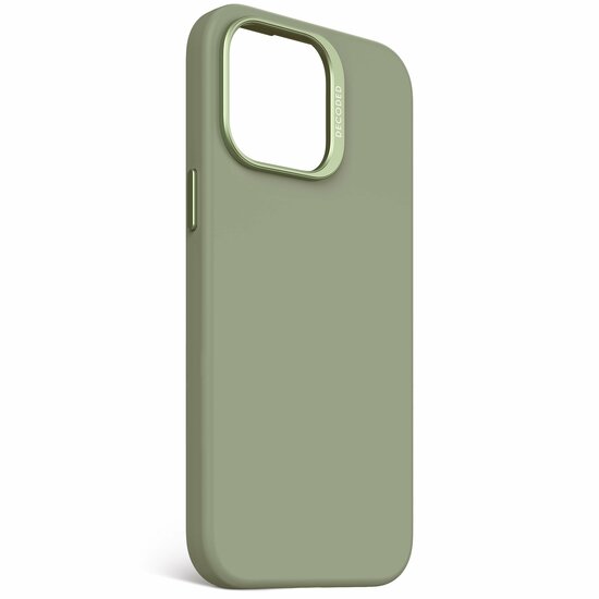 Decoded siliconen MagSafe iPhone 15 Pro Max hoesje groen