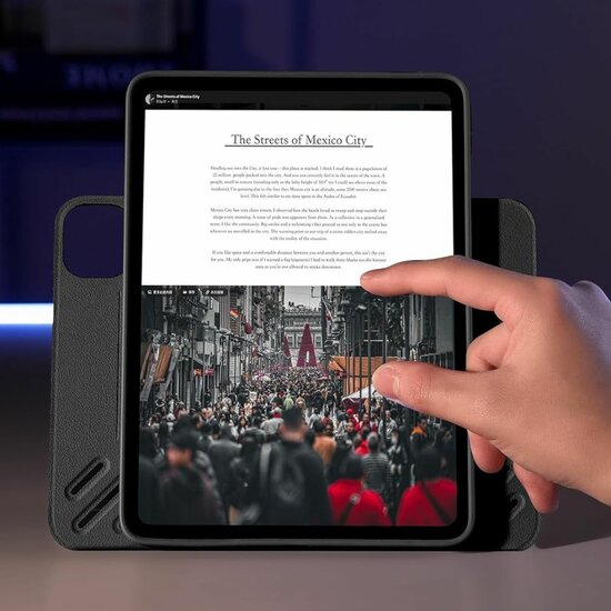 ESR Flip Hybrid iPad Pro 13 inch hoesje zwart