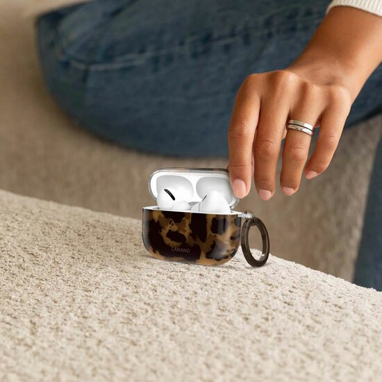 TechProtection Design AirPods Pro 3 hoesje panther