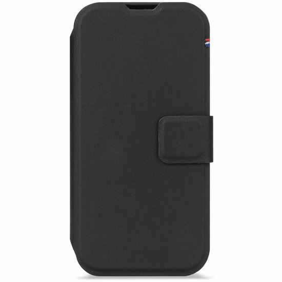 Decoded Textured Silicone 2 in 1 Wallet iPhone 17 Pro Max hoesje zwart