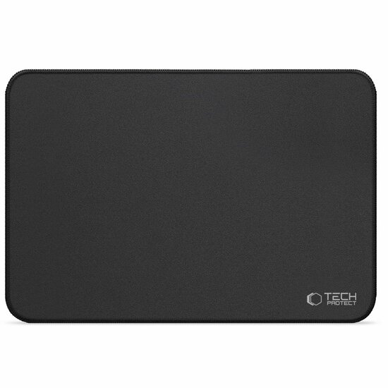 TechProtection universele muismat 35 x 25 cm zwart