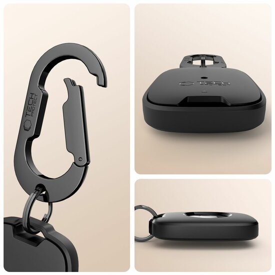 TechProtection Captain AirTag hanger zwart