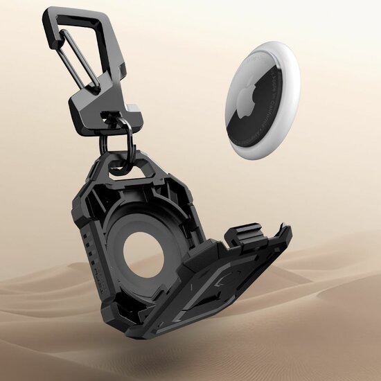 TechProtection Captain Pro AirTag hanger zwart