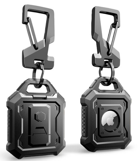 TechProtection Captain Pro AirTag hanger zwart