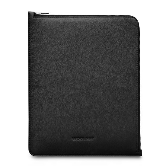 Woolnut Leather Folio iPad Pro 12,9 inch&nbsp;hoesje Zwart