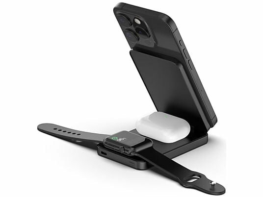 Decoded 4 in 1 Slim MagSafe powerbank met stand 8000 mAh