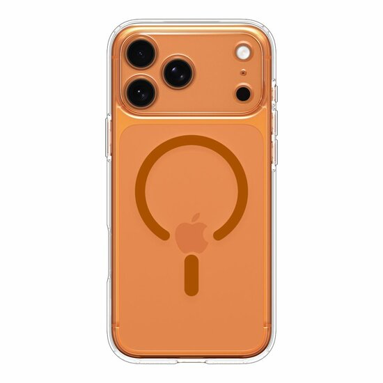 Spigen Ultra Hybrid MagSafe iPhone 17 Pro Max hoesje oranje