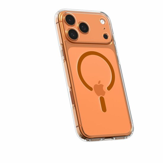 Spigen Ultra Hybrid MagSafe iPhone 17 Pro Max hoesje oranje