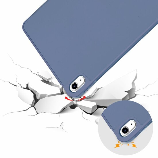 TechProtection Pencil iPad 11 inch / iPad 10,9 inch&nbsp;hoesje grijsblauw