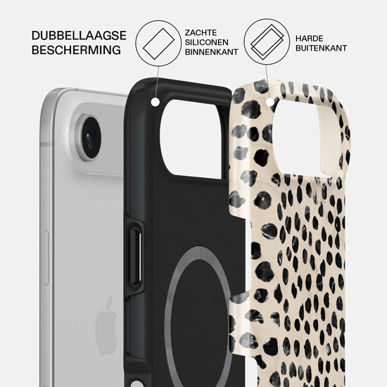 Burga Tough MagSafe iPhone Air hoesje almond latte