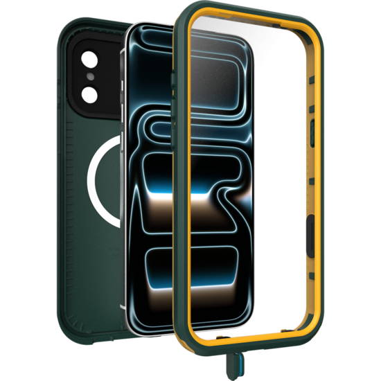 OtterBox Fre waterdicht iPhone 17 Pro hoesje groen
