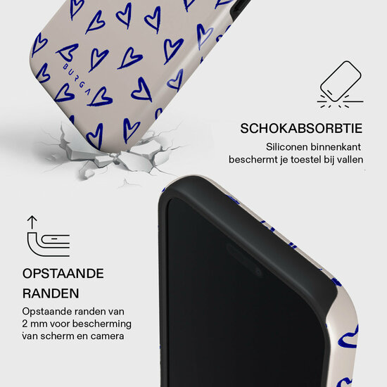 Burga Tough MagSafe iPhone 17 Pro Max hoesje love me right