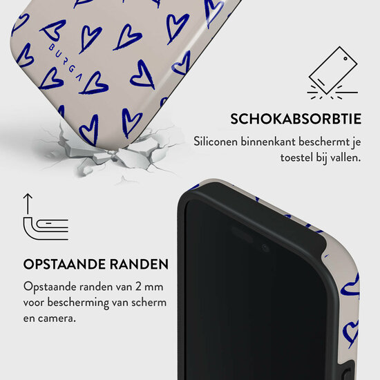 Burga Tough iPhone 16 Pro hoesje Love Me Right