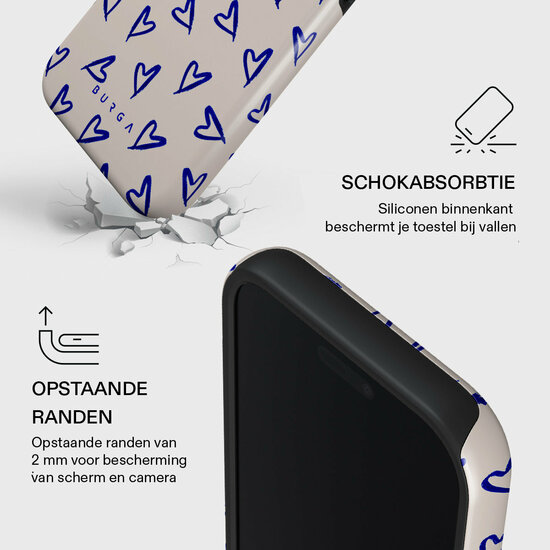 Burga Tough MagSafe iPhone 17 Pro hoesje love me right