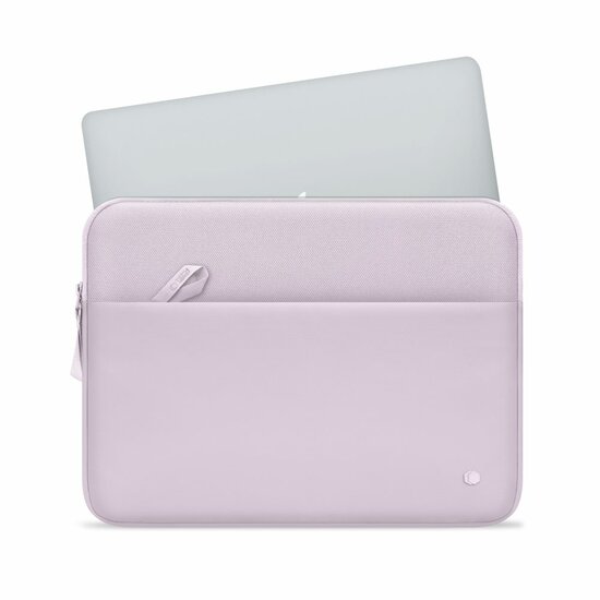 TechProtection Zipper MacBook 15 / 16 sleeve paars
