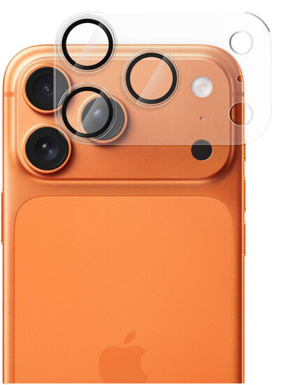TechProtection iPhone 17 Pro camera beschermer mat transparant