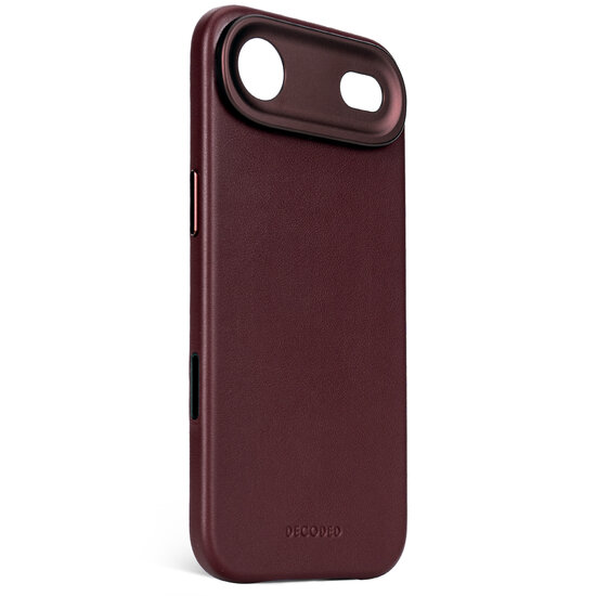 Decoded Leather backcover&nbsp;iPhone Air hoesje dark ruby