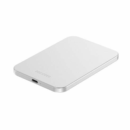 Decoded Nano superdunne MagSafe powerbank 3000 mAh zilver