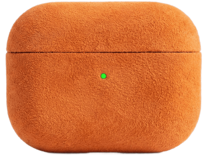 Alcanside Alcantara&nbsp;AirPods Pro 3 hoesje oranje