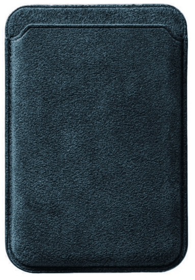 Alcanside Alcantara MagSafe Wallet kaarthouder navy