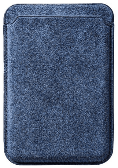 Alcanside Alcantara MagSafe Wallet kaarthouder ocean blauw