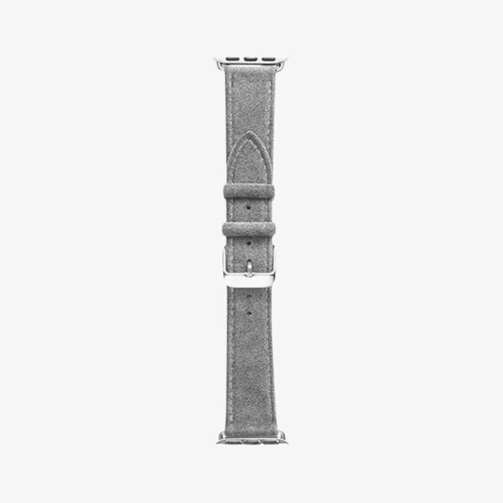 Alcanside Alcantara Buckle Apple Watch 49 / 46 / 45 mm bandje nardo grijs