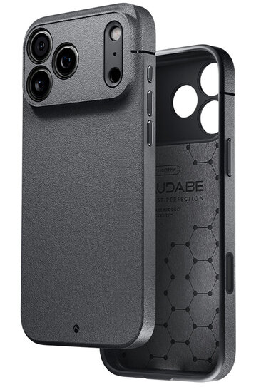 Caudabe Sheath MagSafe 17 Pro hoesje grijs