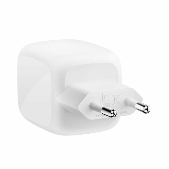 Belkin BoostCharge USB-C 67 watt GaN oplader met 2 poorten