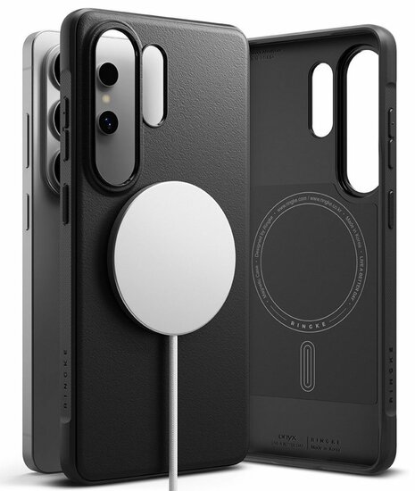 Ringke Onyx MagSafe Galaxy S26 Ultra hoesje zwart