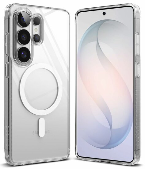 Ringke Fusion MagSafe Galaxy S26 Ultra hoesje transparant