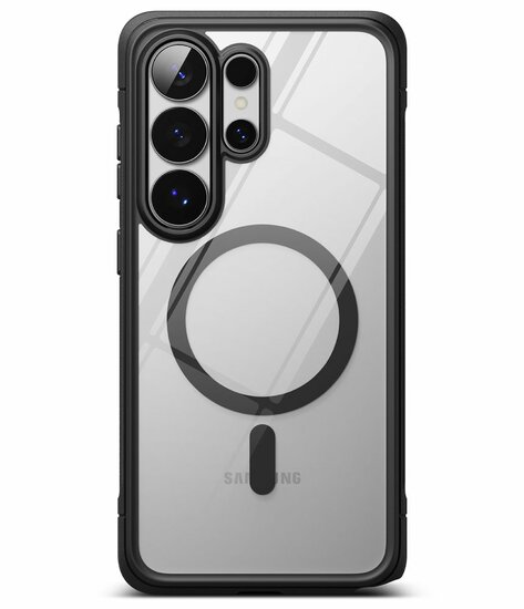 Ringke Fusion MagSafe Galaxy S26 Ultra hoesje zwart