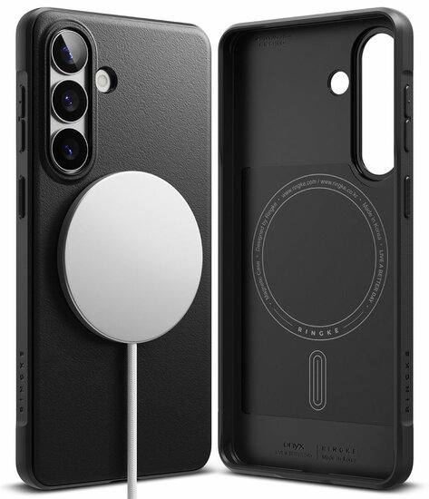 Ringke Onyx MagSafe Galaxy S26 hoesje zwart