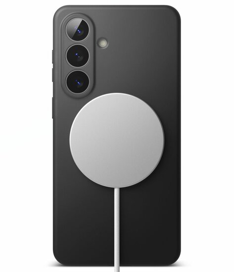 Ringke MagSafe Silicone Galaxy S26 hoesje zwart