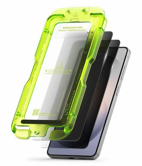 Ringke Easy Slide Privacy Galaxy S26 glazen screenprotector 2 pack