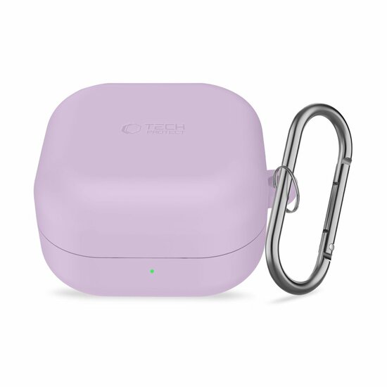 TechProtection Silicone Galaxy Buds 4 / Galaxy Buds 4 Pro hoesje lavender