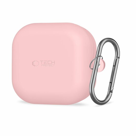 TechProtection Silicone Galaxy Buds 4 / Galaxy Buds 4 Pro hoesje roze