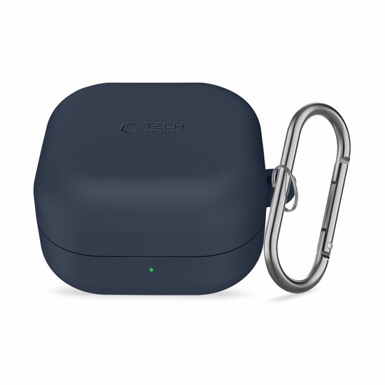 TechProtection Silicone Galaxy Buds 4 / Galaxy Buds 4 Pro hoesje navy